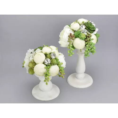 Kristály strassz rózsaszín 14mm 12db/csomag