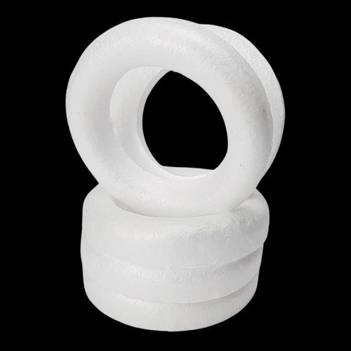 Polisztirol félkoszorú 14,5cm 5db/cs