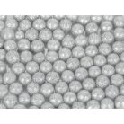 Polisztirol golyó MINI csillámos - EZÜST