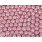 Polisztirol golyó kicsi csillámos - SÖTÉTRÓZSASZÍN