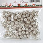 Polisztirol golyó MINI csillámos - PEZSGŐ