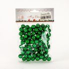 Polisztirol golyó MINI csillámos - SÖTÉTZÖLD