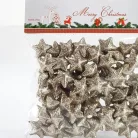 Polisztirol csillag kicsi csillámos - PEZSGŐ