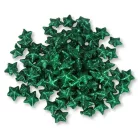 Polisztirol csillag kicsi csillámos - SÖTÉTZÖLD