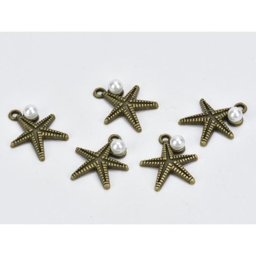 Medál - Tengeri csillag 5db/csomag