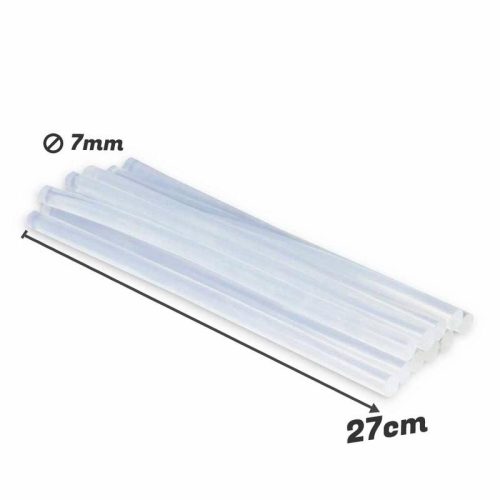 Ragasztópisztoly rúd betét 1kg OKOSÁR 7mm x 27cm