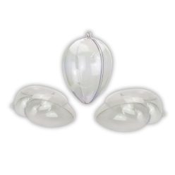 Szétválasztható műanyag tojás forma kicsi 5db/csom