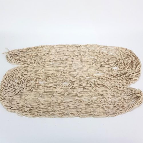 Dekorációs halászháló - natúr 150x200cm