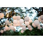 Papír lampion fehér 20cm