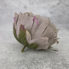 Bazsarózsa fej - pasztell mályva