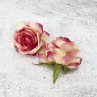 Rózsa fej - cirmos rózsaszín 4db/cs