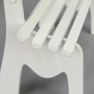 Fehér szíves pad 16,5x7x12,5cm - KIFUTÓ