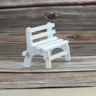 Fehér pad klasszikus 11x7x5cm