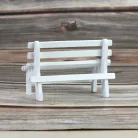 Fehér pad klasszikus 11x7x5cm