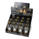 Lámpás mécses arany világítós 12db/dob