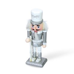 Diótörő ezüst puskás 14cm