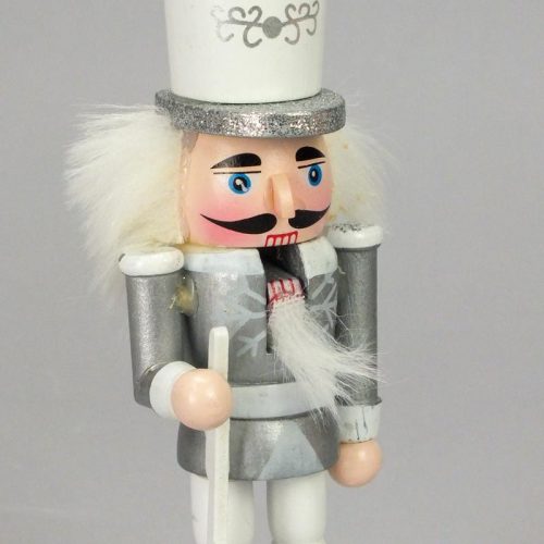 Diótörő ezüst puskás 14cm