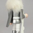 Diótörő ezüst puskás 14cm