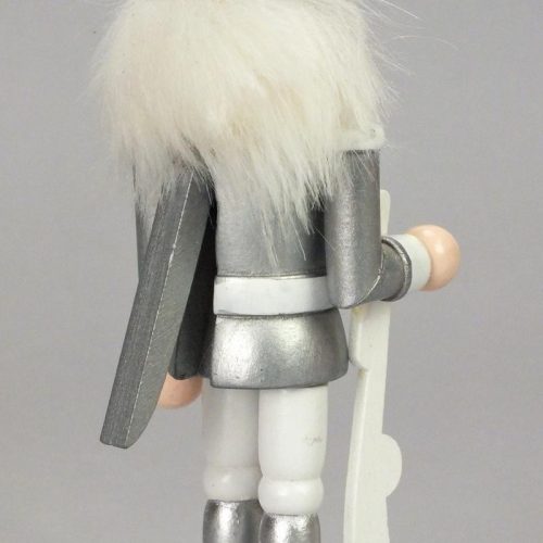 Diótörő ezüst puskás 14cm