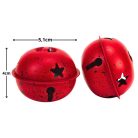 Fém kolomp piros 5cm 50db/cs