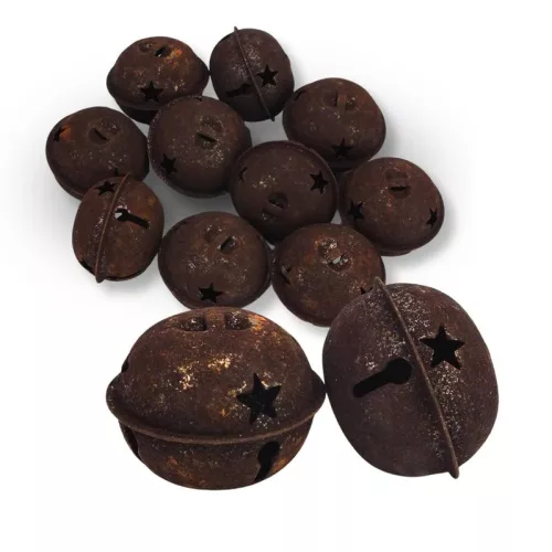 Fém kolomp rozsdásbarna 5cm 50db/csomag - OKOSÁR!