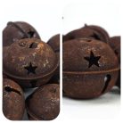 Fém kolomp rozsdásbarna 5cm 5db/cs