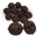 Fém kolomp rozsdásbarna 5cm 5db/cs