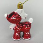 Szarvas karácsonyfadísz 4db/doboz