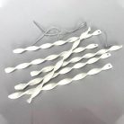 Karácsonyfadísz jégcsap kicsi 6db/cs