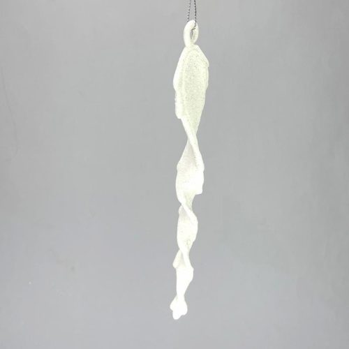 Karácsonyfadísz jégcsap nagy 2db/cs