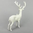 Szarvas csillámos fehér