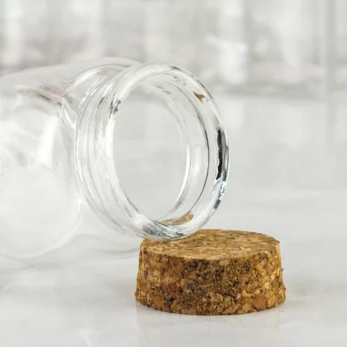 Üvegcse parafadugóval 4,7*5cm 6db/dob