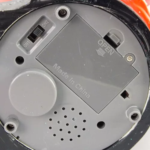 Karácsonyi csizma lak korcsolyázókkal világítós-zenélős 