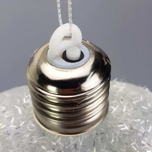 Ledes karácsonyfadísz szív-KIFUTÓ