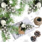 Téli pick - havas almával bogyókkal