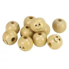 Fagolyó festett arccal - fiú 20mm 10db/cs