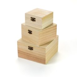 Natúr négyszögek 3db-os szett