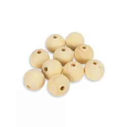 Natúr fagolyó 25mm 10db/cs