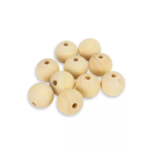 Natúr fagolyó 25mm 10db/cs