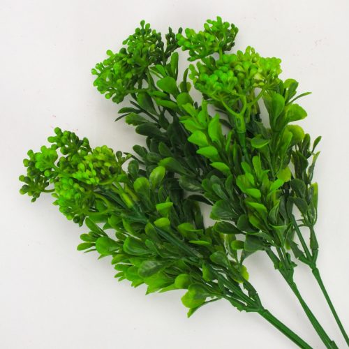 Mini korall csokor zöld 2 db/csom