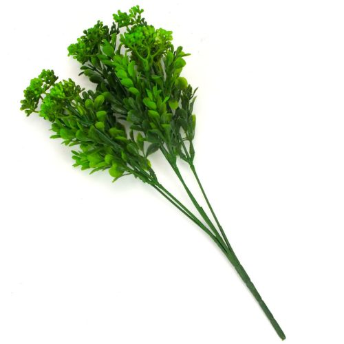 Mini korall csokor zöld 2 db/csom