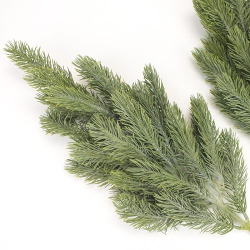 Dekorációs hamvas fenyőág 2db/cs