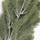 Dekorációs hamvas fenyőág 2db/cs