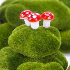 Dekoratív moha kövek 15db/cs