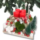 Dekoratív moha kövek 15db/cs