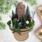 Dekoratív moha kövek 6db/cs