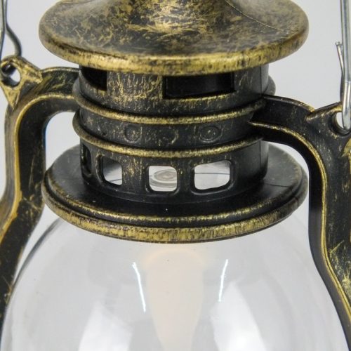 Ledes lámpás mécses - arany