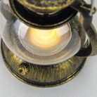 Ledes lámpás mécses - arany