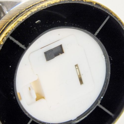 Ledes lámpás mécses - arany