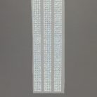 Öntapadós strassz csíkok - fehér